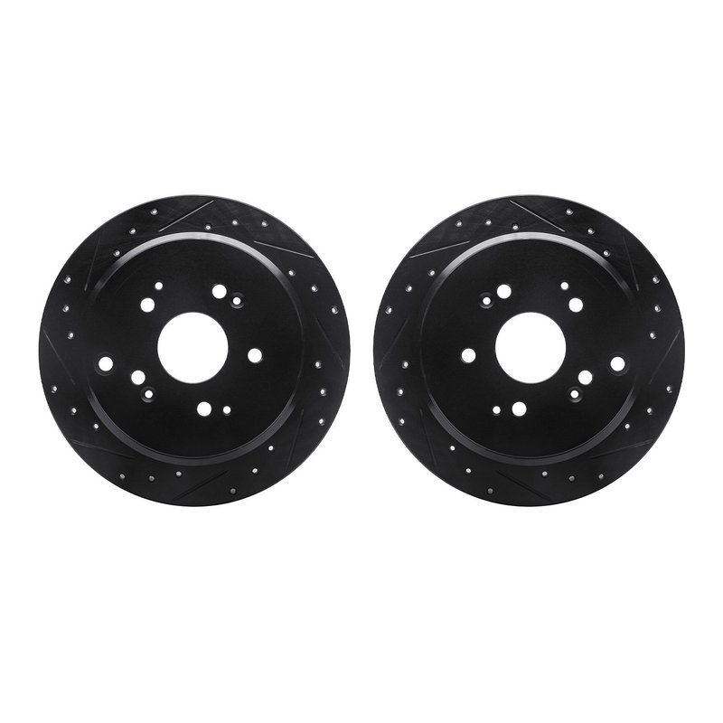 Dynamite Friction 8002-59064 Disc Brake Rotor Set - Rear