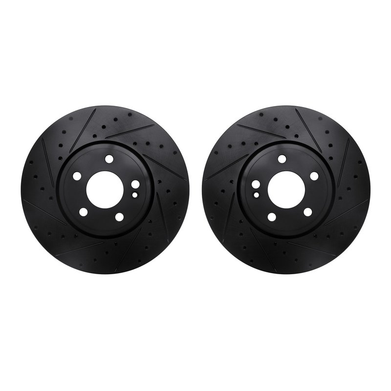 Dynamic Friction 8002-63024 Disc Brake Rotor Set - Front