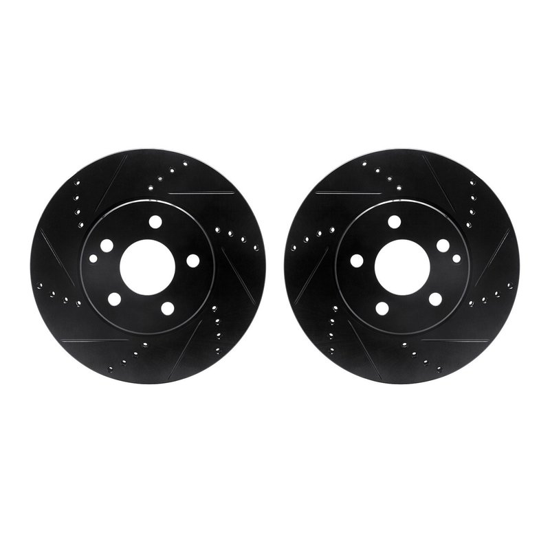 Dynamite Friction 8002-63055 Disc Brake Rotor Set - Front