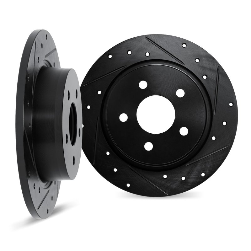 Dynamite Friction 8002-63127 Disc Brake Rotor Set - Rear
