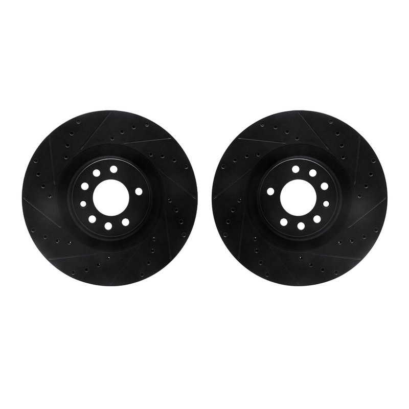 Dynamite Friction 8002-65005 Disc Brake Rotor Set - Front