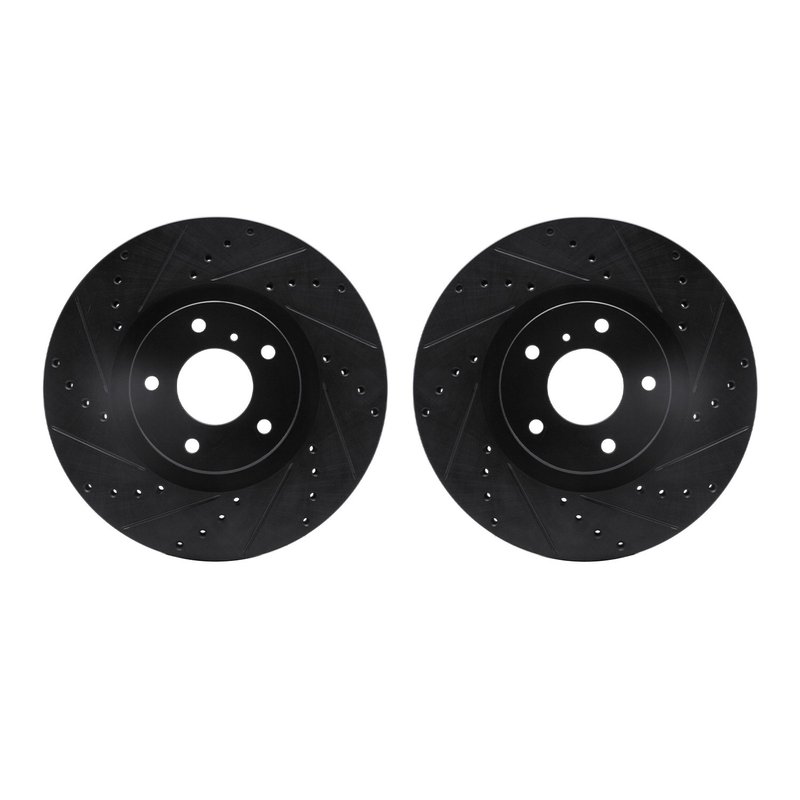 Dynamite Friction 8002-67001 Disc Brake Rotor Set - Front
