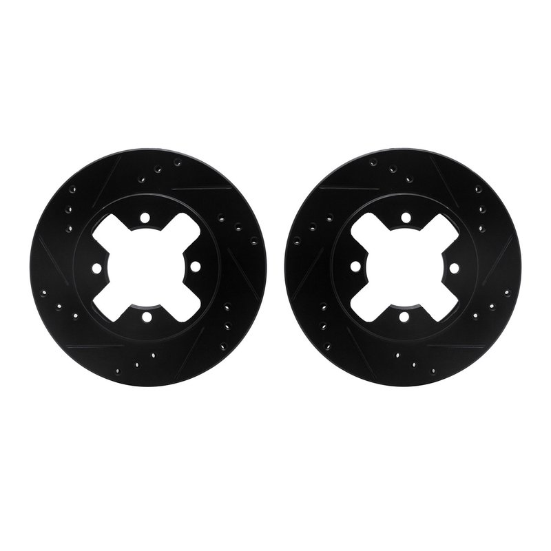 Dynamic Friction 8002-67030 Disc Brake Rotor Set - Front