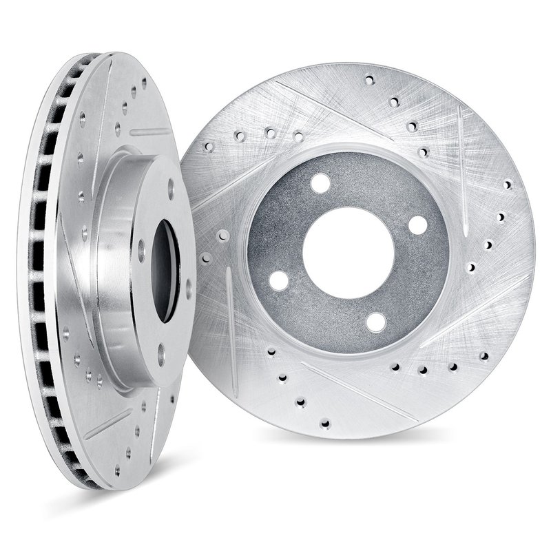 Dynamite Friction 8002-67054 Disc Brake Rotor Set - Front
