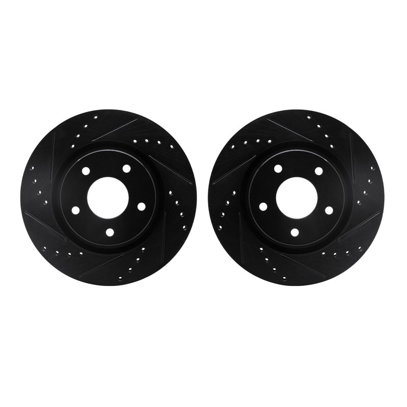 Dynamite Friction 8002-67055 Disc Brake Rotor Set - Front