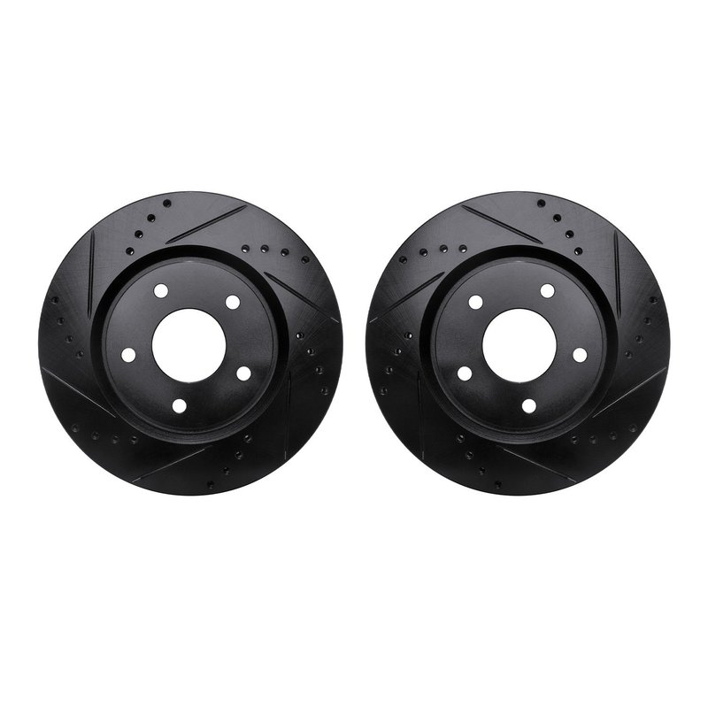 Dynamite Friction 8002-67067 Disc Brake Rotor Set - Front