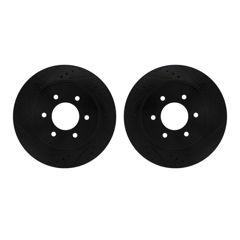 Dynamite Friction 8002-67076 Disc Brake Rotor Set - Front