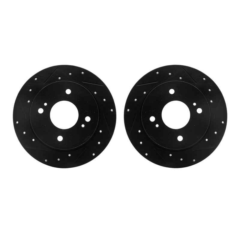 Dynamic Friction 8002-67088 Disc Brake Rotor Set - Rear