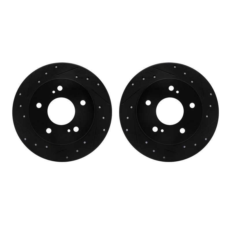 Dynamite Friction 8002-67089 Disc Brake Rotor Set - Rear