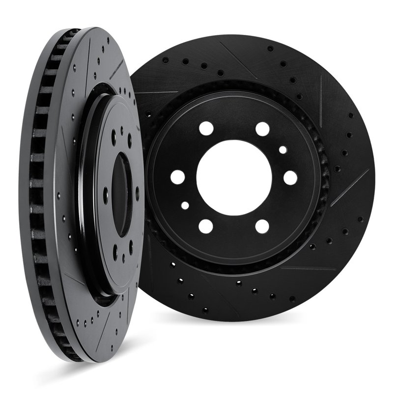 Dynamite Friction 8002-67107 Disc Brake Rotor Set - Rear