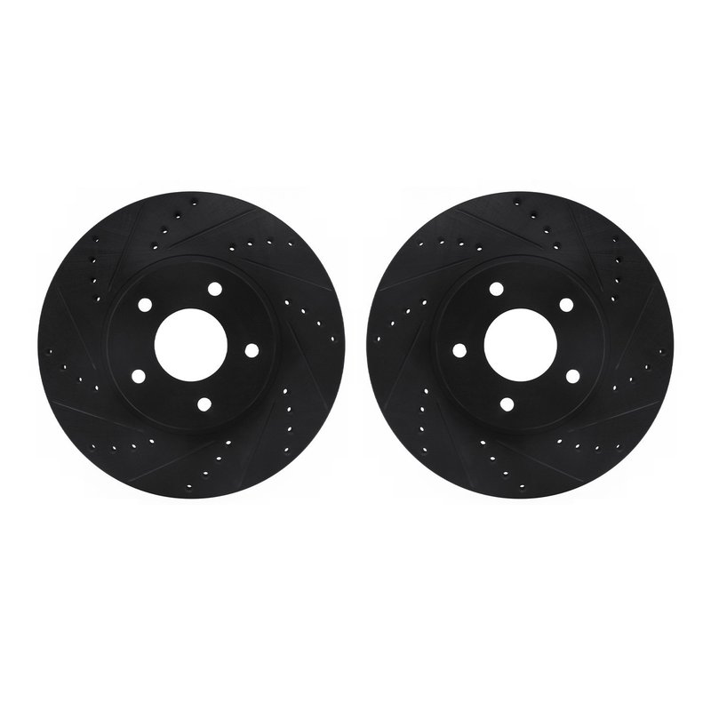 Dynamite Friction 8002-68007 Disc Brake Rotor Set - Front