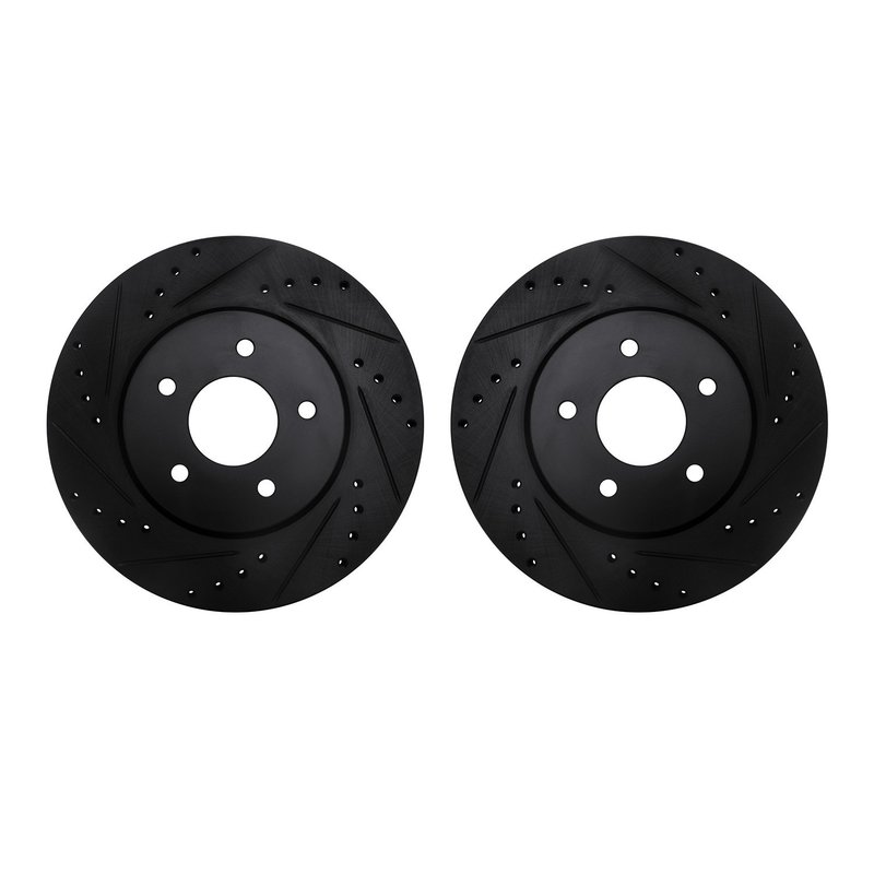 Dynamite Friction 8002-68018 Disc Brake Rotor Set - Rear