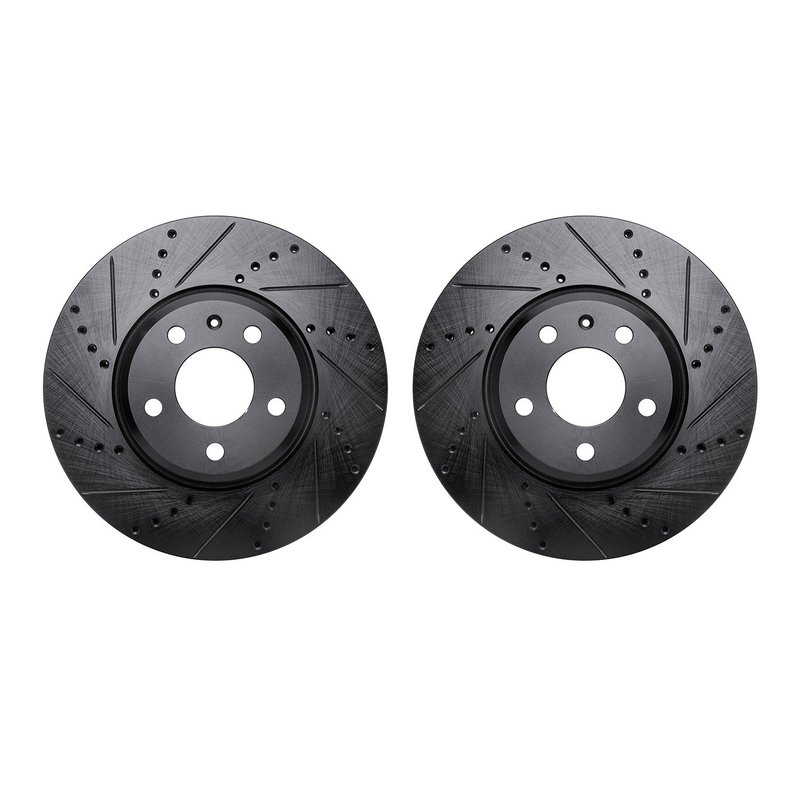 Dynamite Friction 8002-73013 Disc Brake Rotor Set - Front