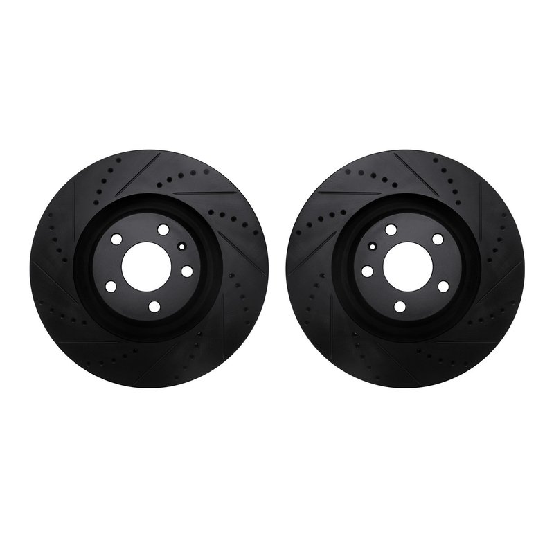 Dynamite Friction 8002-73021 Disc Brake Rotor Set - Front