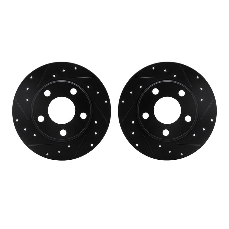 Dynamic Friction 8002-73055 Disc Brake Rotor Set - Rear