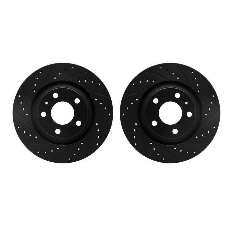 Dynamite Friction 8002-73067 Disc Brake Rotor Set - Rear