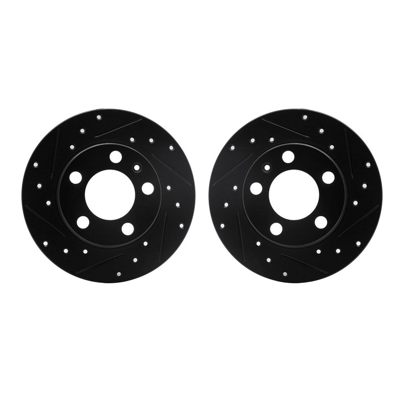 Dynamite Friction 8002-74038 Disc Brake Rotor Set - Rear