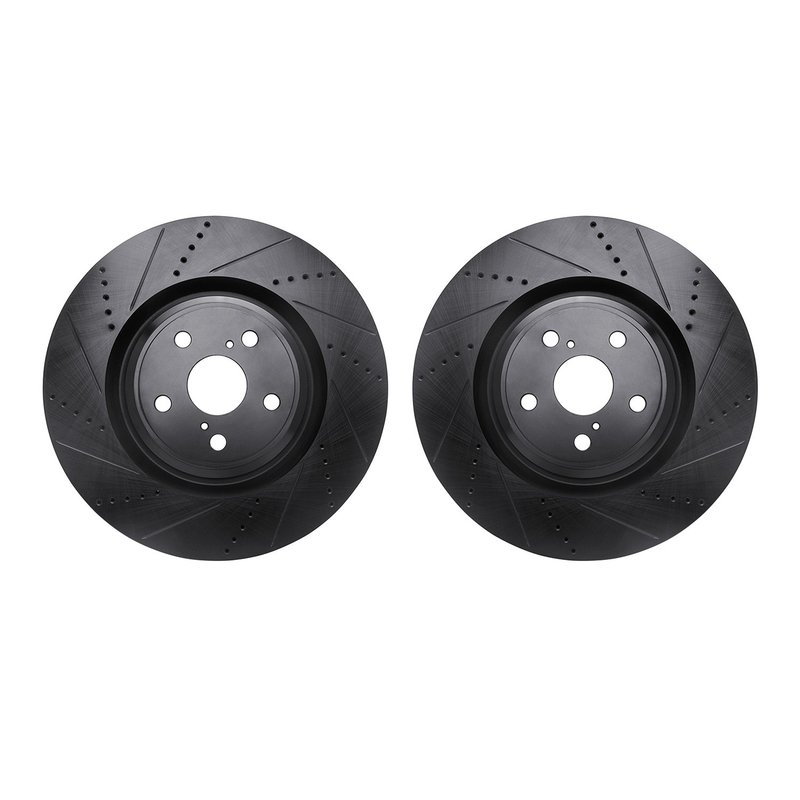 Dynamite Friction 8002-75017 Disc Brake Rotor Set - Front