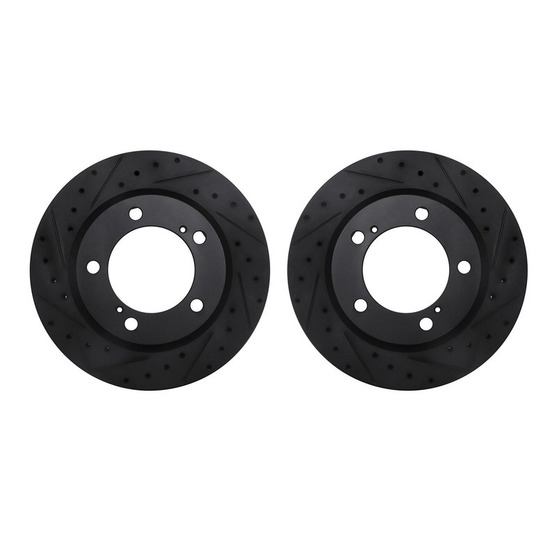 Dynamite Friction 8002-76017 Disc Brake Rotor Set - Front