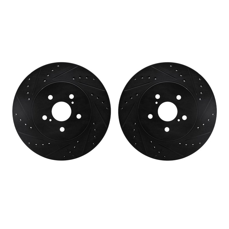 Dynamite Friction 8002-76020 Disc Brake Rotor Set - Front