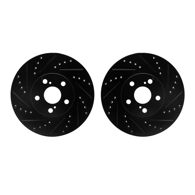 Dynamite Friction 8002-76021 Disc Brake Rotor Set - Front