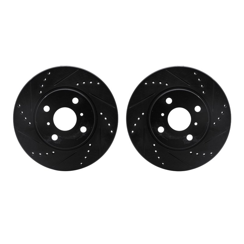 Dynamite Friction 8002-76023 Disc Brake Rotor Set - Front