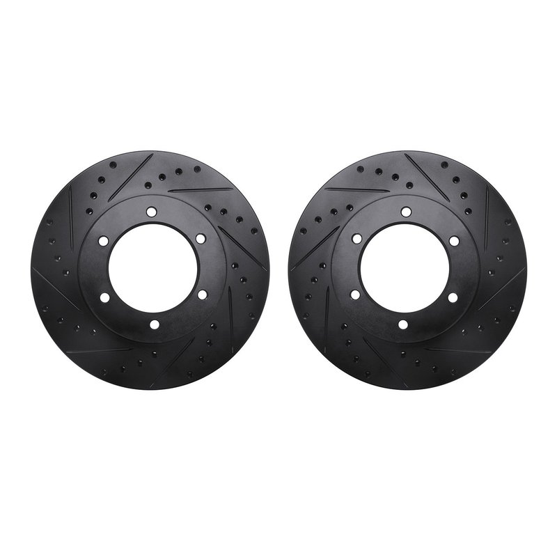 Dynamite Friction 8002-76026 Disc Brake Rotor Set - Front
