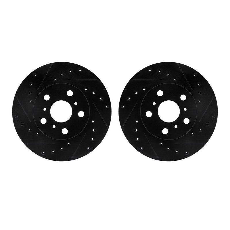 Dynamite Friction 8002-76032 Disc Brake Rotor Set - Front