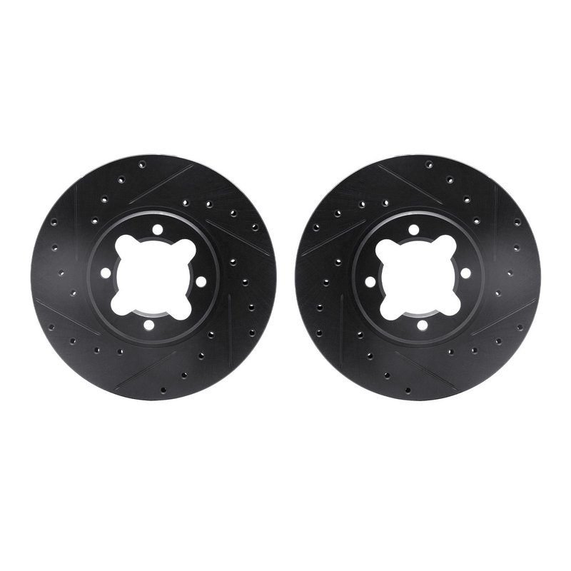 Dynamic Friction 8002-76037 Disc Brake Rotor Set - Front