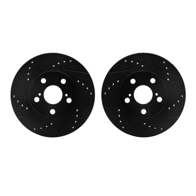 Dynamite Friction 8002-76045 Disc Brake Rotor Set - Front