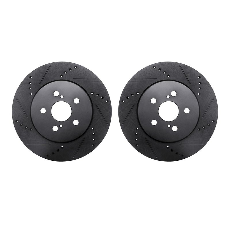 Dynamite Friction 8002-76051 Disc Brake Rotor Set - Front