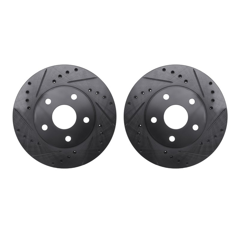 Dynamic Friction 8002-76069 Disc Brake Rotor Set - Front