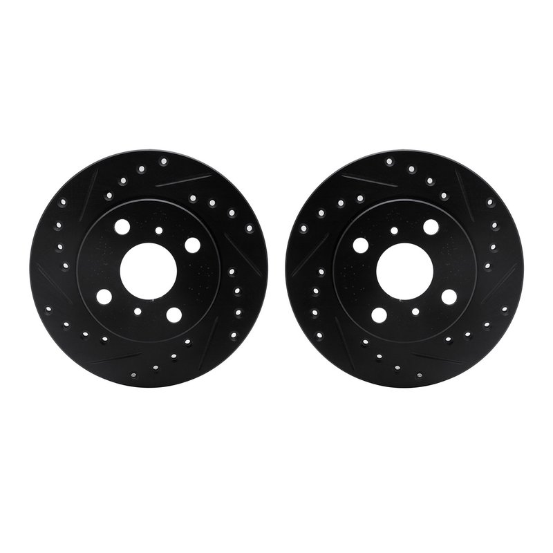 Dynamite Friction 8002-76071 Disc Brake Rotor Set - Front
