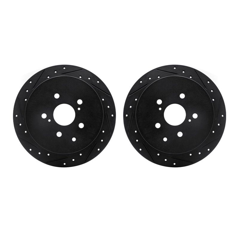 Dynamite Friction 8002-76119 Disc Brake Rotor Set - Rear