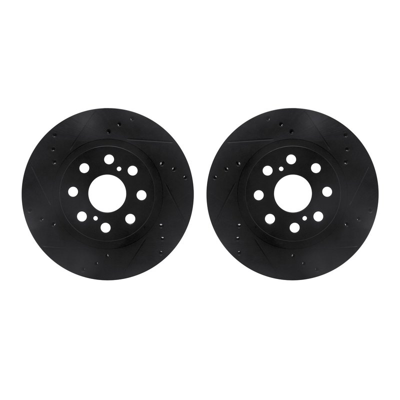 Dynamite Friction 8002-76145 Disc Brake Rotor Set - Rear