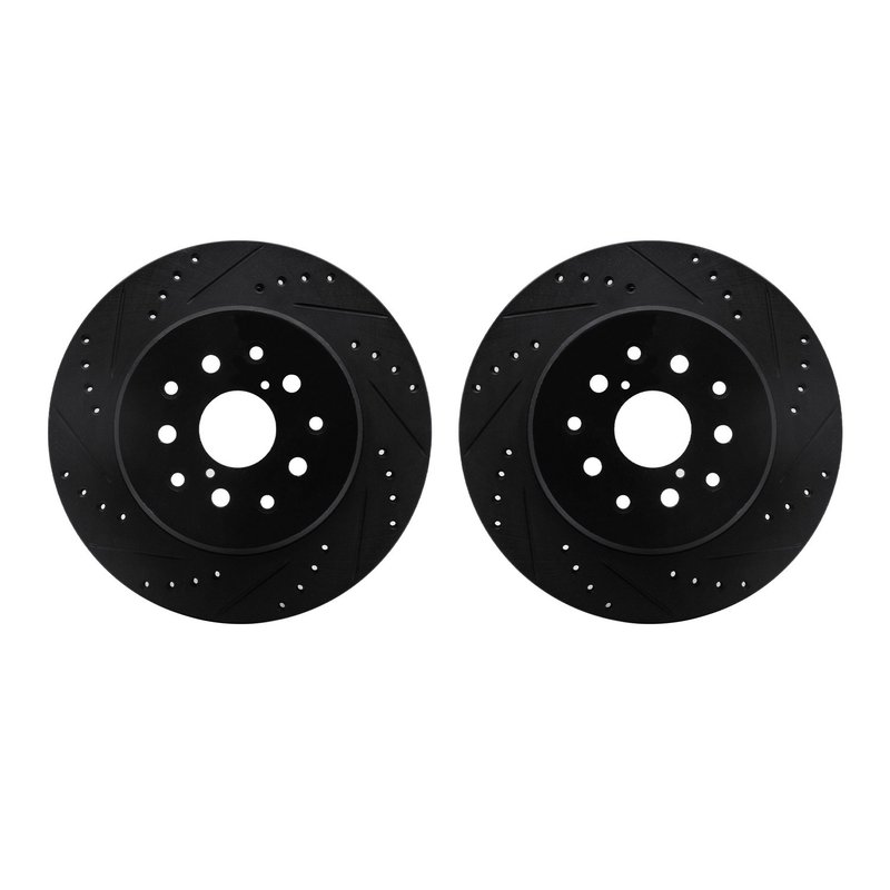 Dynamite Friction 8002-76149 Disc Brake Rotor Set - Rear