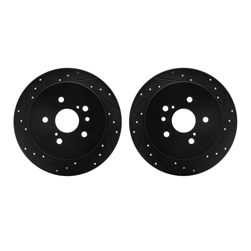 Dynamite Friction 8002-76150 Disc Brake Rotor Set - Rear
