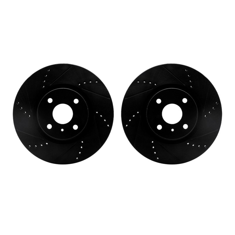 Dynamite Friction 8002-80001 Disc Brake Rotor Set - Front
