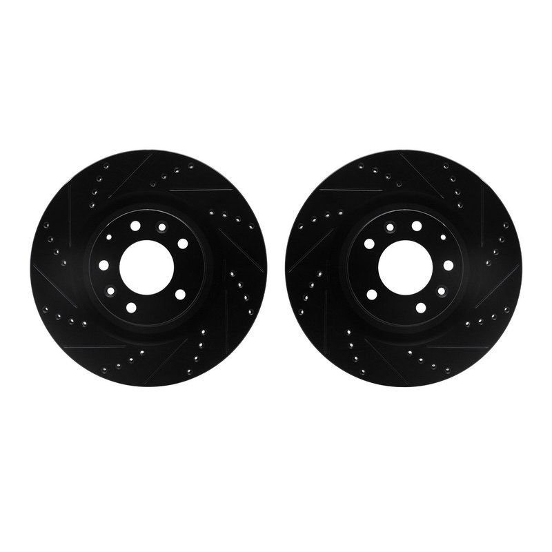Dynamite Friction 8002-80029 Disc Brake Rotor Set - Front