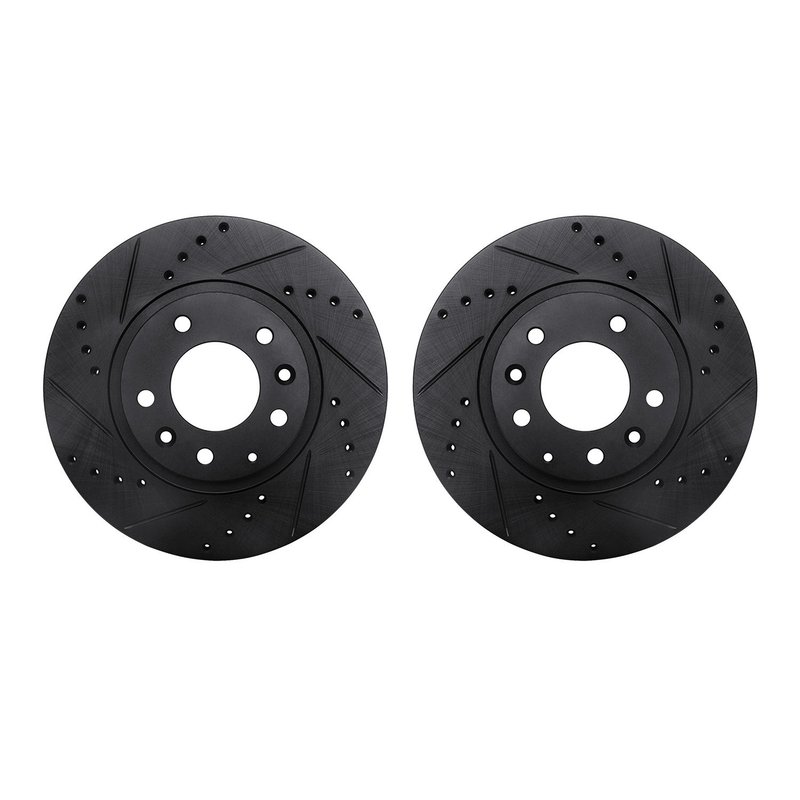 Dynamite Friction 8002-80042 Disc Brake Rotor Set - Front