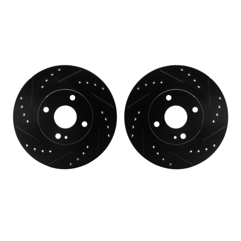 Dynamite Friction 8002-80043 Disc Brake Rotor Set - Front