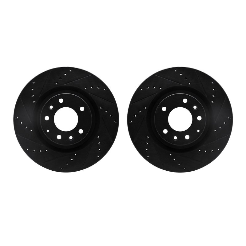 Dynamite Friction 8002-80051 Disc Brake Rotor Set - Front
