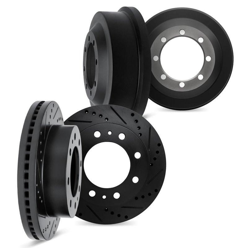 Dynamite Friction 8004-40005 Disc Brake Kit - Front and Rear