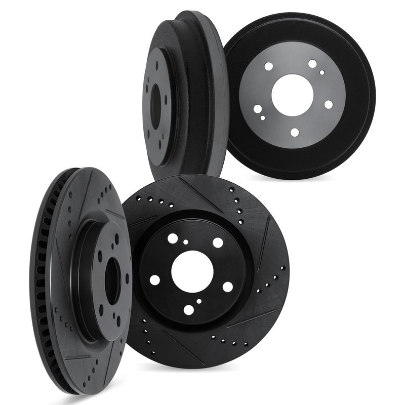 Dynamite Friction 8004-56005 Disc Brake Kit - Front and Rear