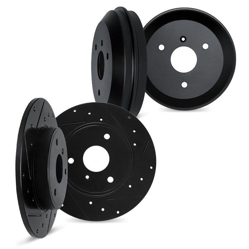 Dynamite Friction 8004-63125 Disc Brake Kit - Front and Rear