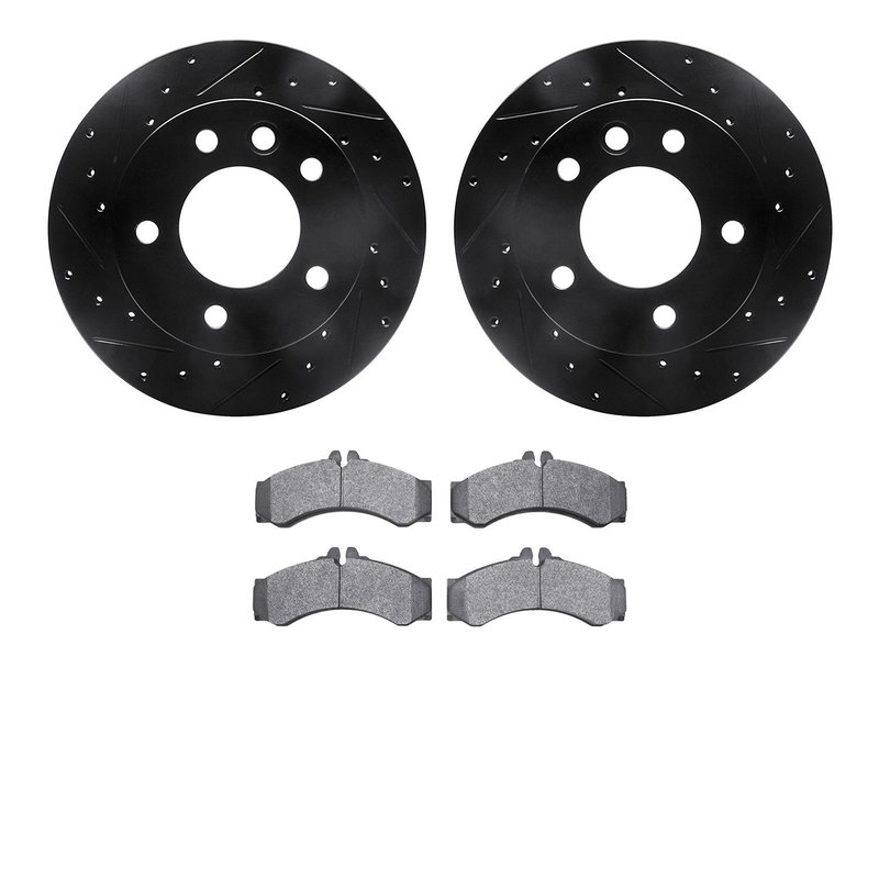 Dynamite Friction 8202-40056 Disc Brake Kit - Front