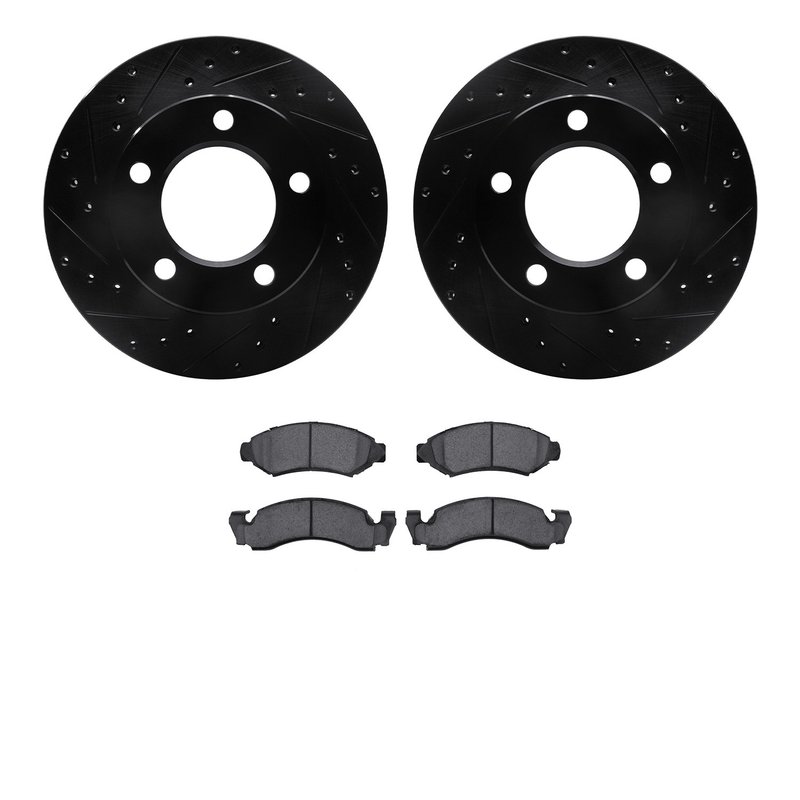 Dynamite Friction 8202-42030 Disc Brake Kit - Front