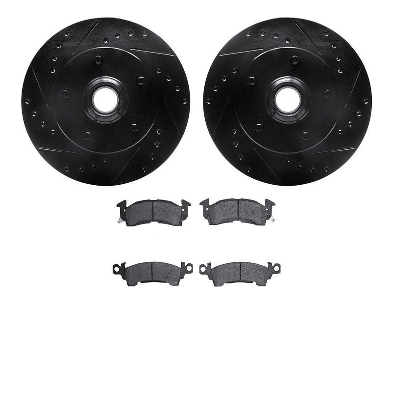 Dynamite Friction 8202-47014 Disc Brake Kit - Front