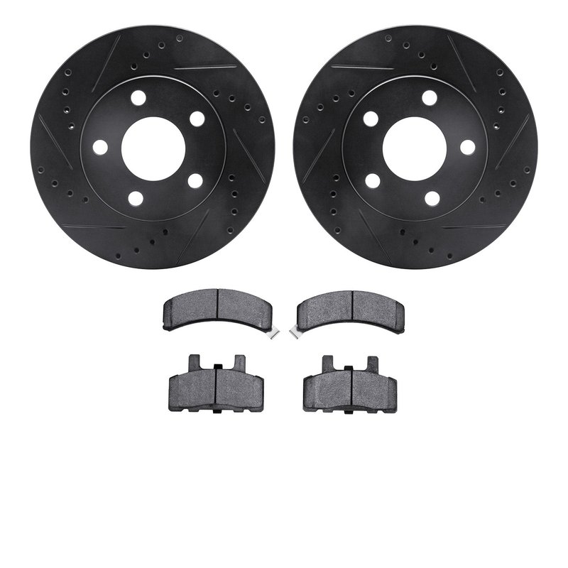 Dynamite Friction 8202-47041 Disc Brake Kit - Front