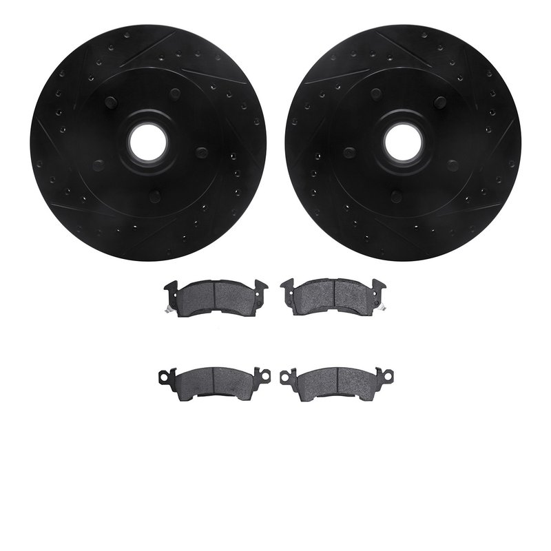 Dynamite Friction 8202-47092 Disc Brake Kit - Front